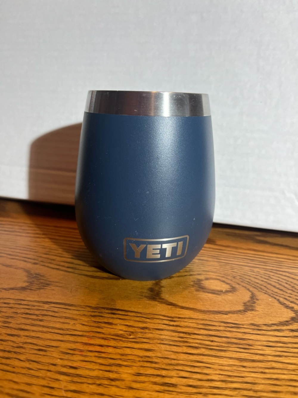 YETI Rambler 10oz Wine Tumbler -Navy No Lid